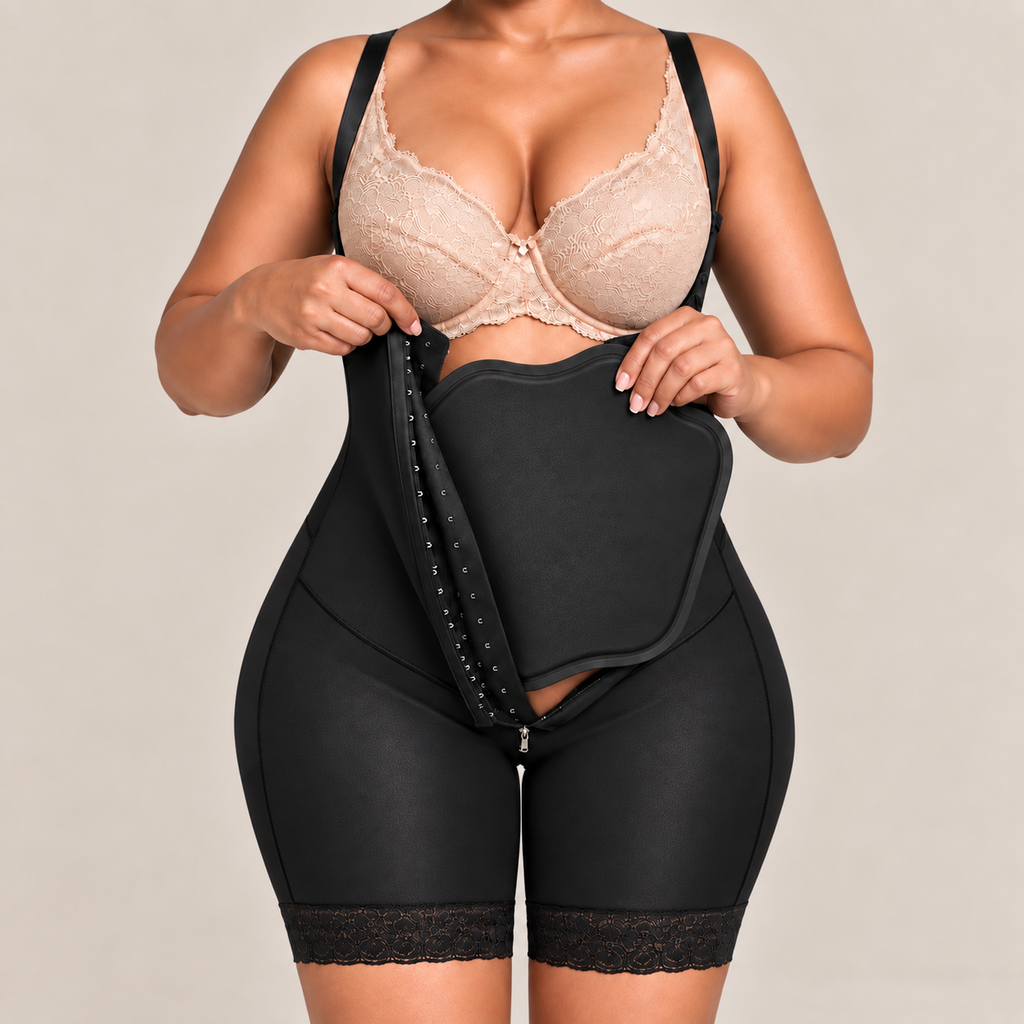 Plaque abdominale de compression